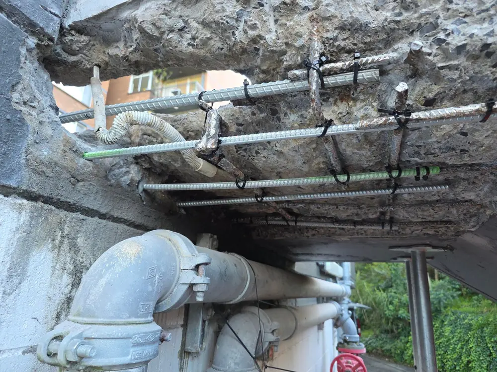 Concrete cancer: before