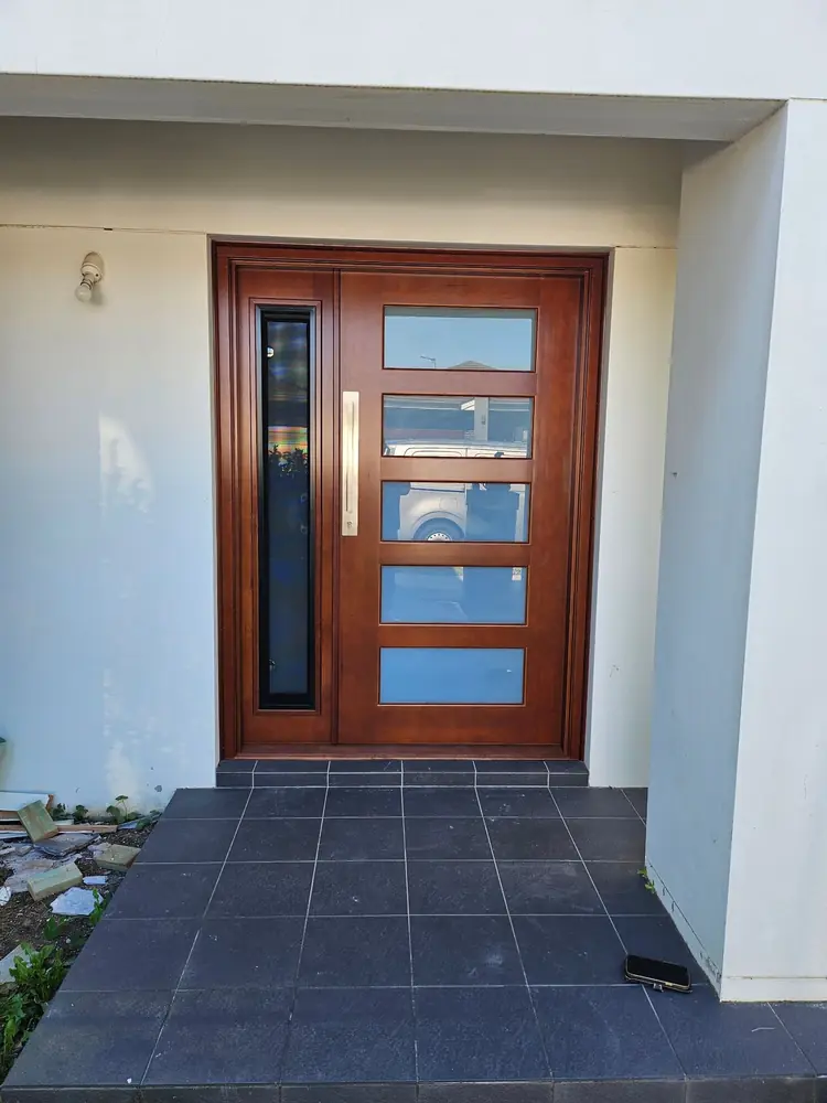 Front door: after