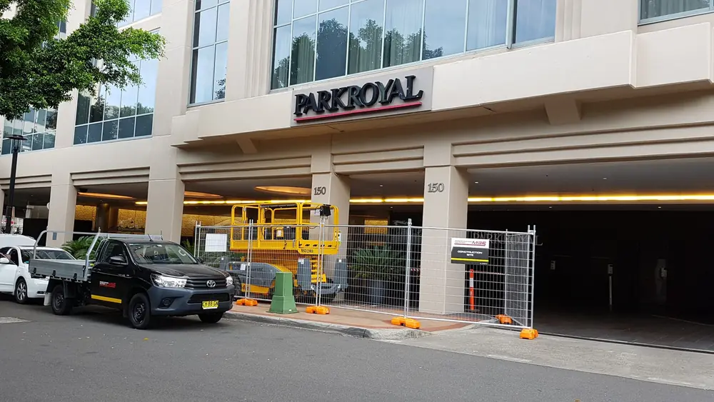 MBS on site at the Park Royal Hotel