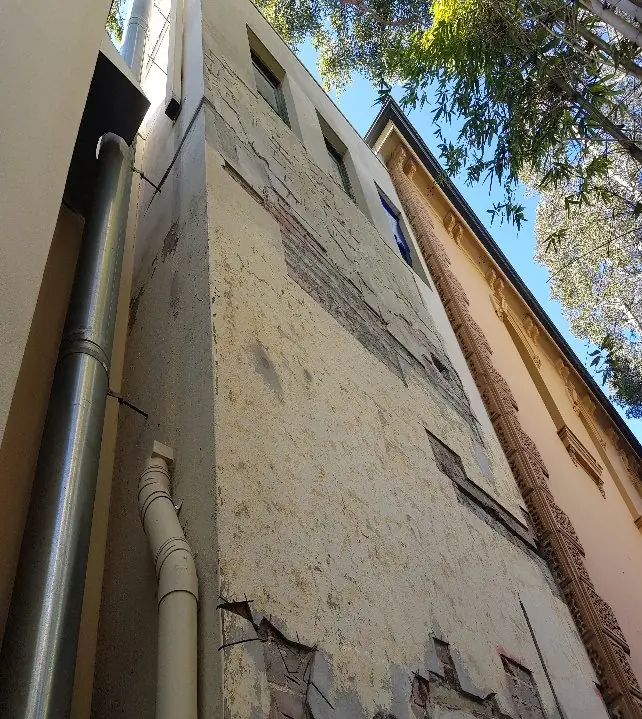 Render repair: before